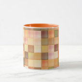 Mug breveté par un Carré orange profond (Centre)