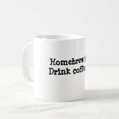 Mug Brew à la maison plus rapidement. Café premier de (Devant gauche)