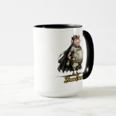 Mug Brew Crew Beer Superhero Funny Tee (Devant droit)