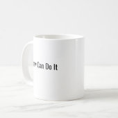 Mug Brew peut le faire (Devant gauche)