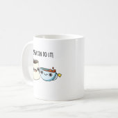 Mug Brew Peut Le Faire Drôle Pun Thé De Café (Devant gauche)
