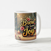 Mug Brew up some joy merry Christmas  (Devant droit)
