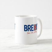 Mug BREXIT - 23 juin 2016 - - (Devant droit)