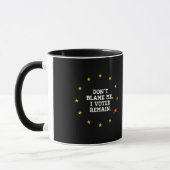 Mug BREXIT - Ne me blâmez pas que j'ai voté reste - - (Gauche)