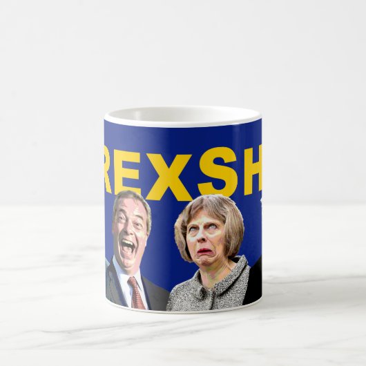 Mug BREXSHIT, message anti-référendum britannique sur (Centre)