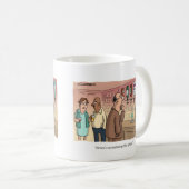 Mug Brian considère l'optique (Devant droit)