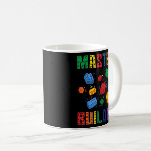 Mug Brick Builder Blocs Master Builder Jouets pour enf (Devant droit)
