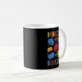Mug Brick Builder Funny Blocks Master Builder (Devant droit)