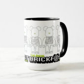 Mug BrickF@st Musique de club Pancake (Devant droit)