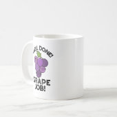 Mug Bricolage Bien Réalisé Poignée De Fruit Positif (Devant gauche)