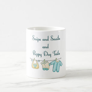 Mug Bricoles Fantaisistes et Escargots etQueues de Chi