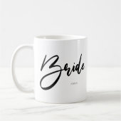 Mug Bride Chic Black Typographie (Gauche)
