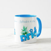 Mug Bride Cute Personalized Wedding (Devant droit)