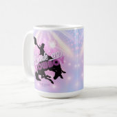 Mug Bride 'em Cowboy Bachelorette v2 Équipe de la mari (Devant gauche)