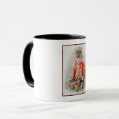 Mug Bride in Chinese Red Wedding Shanghai Yuefenpai (Devant gauche)