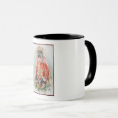Mug Bride in Chinese Red Wedding Shanghai Yuefenpai (Devant droit)