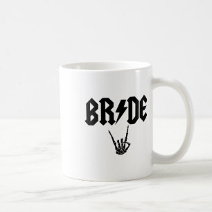 Mug Bride Rock N Rouleau Skeleton Main Halloween Bache
