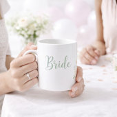 Mug Bride to Be Wildflower Garden Personalized 