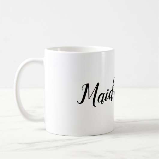 Mug bridesmaid (Gauche)
