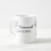 Mug Bridesmaid (Devant gauche)
