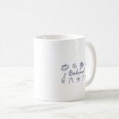 Mug Bridesmaid Bride Squad Bow Bridal Party Wedding (Devant droit)