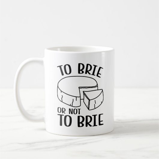 Mug Brie Ou Pas Brie (Gauche)