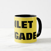 MUG BRIGADE TOILET (Devant droit)