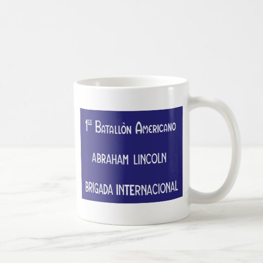 Mug Brigades internationales Abraham Lincoln ęr (Droite)