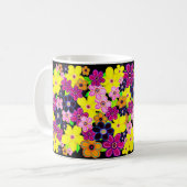 Mug Bright Abstrait Flower Art (Devant gauche)