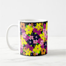 Bright Abstrait Flower Art