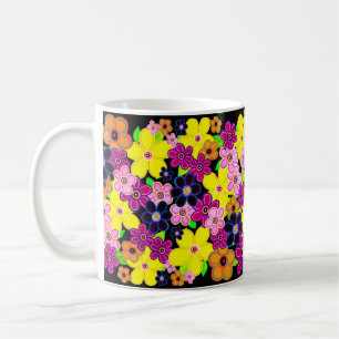 Mug Bright Abstrait Flower Art