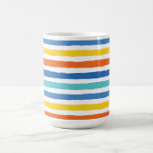 Mug Bright Beach Striped Motif (Centre)