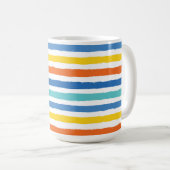 Mug Bright Beach Striped Motif (Devant droit)
