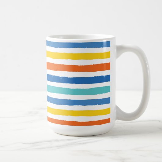 Mug Bright Beach Striped Motif (Droite)