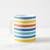 Mug Bright Beach Striped Motif (Devant gauche)