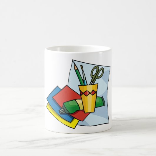 Mug Bright Craft Supplies Colorful Art Tools (Centre)