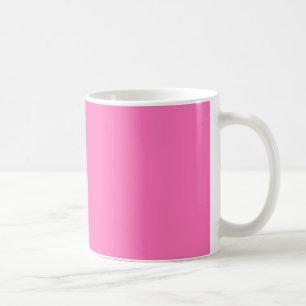Mug Bright Hot Rose couleur tendance Modèle noir
