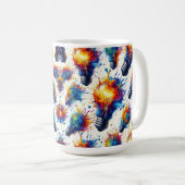 Mug Bright Ideas – Colorful Light Bulb Pattern with Ab (Devant droit)