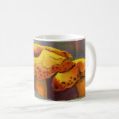 Mug Bright jaune orange couleur ce champignon sauvage  (Devant droit)