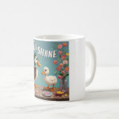 Mug Bright Morning avec des canards (Devant droit)