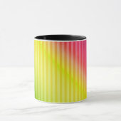 Mug Bright neon fluorescent dégradé arc-en-ciel ombre  (Centre)