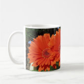 Mug Bright Orange Gerbera Daisy Photo  (Gauche)