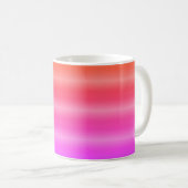 Mug Bright Rainbow Stripes (Devant droit)