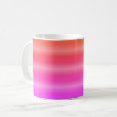 Mug Bright Rainbow Stripes (Devant gauche)