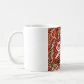 Mug Bright Red Cats (par Louis Wain) (Gauche)