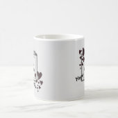 Mug Bright Red Heart BFF Friendship Best Friends (Centre)