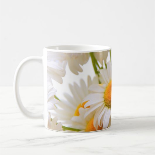 Mug Bright Summer Daisies Fleurs (Gauche)