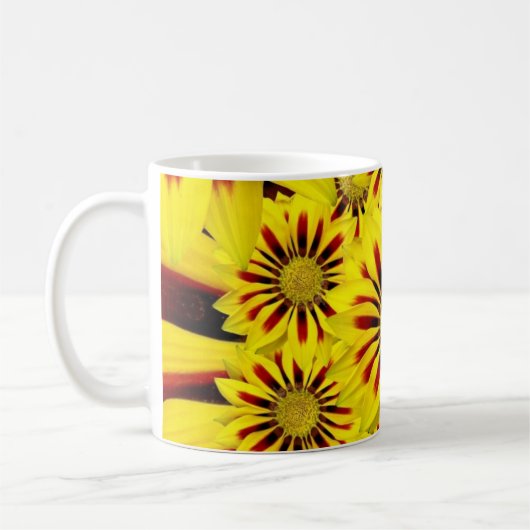 Mug Bright Yellow Flowers (Gauche)