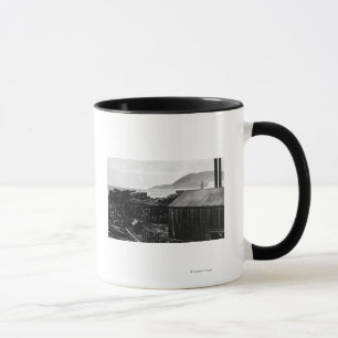 Mug Brighton, Oregon Lumber Mills on Coast Photograph