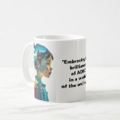 Mug Brillance du TDAH (Devant gauche)